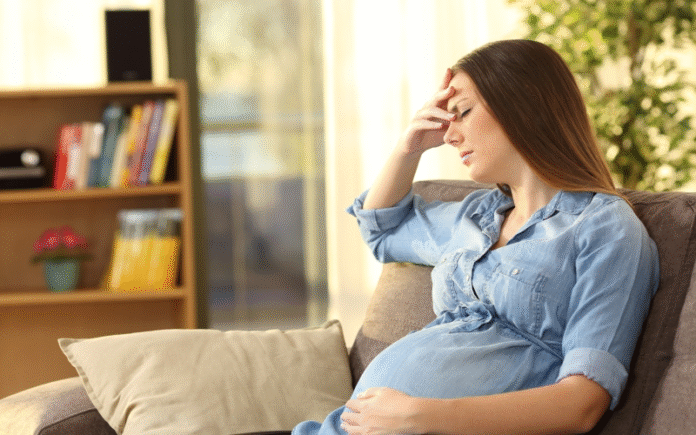 pregnant women stress