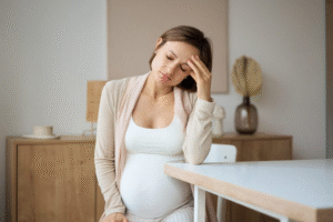 pregnant women stress